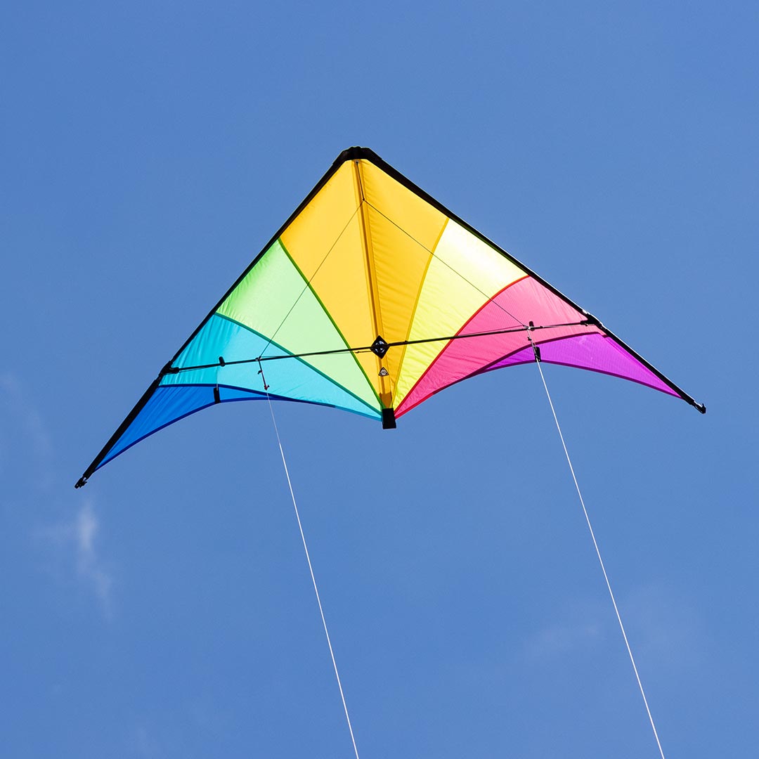 57"Delta Hawk - Neon Rainbow