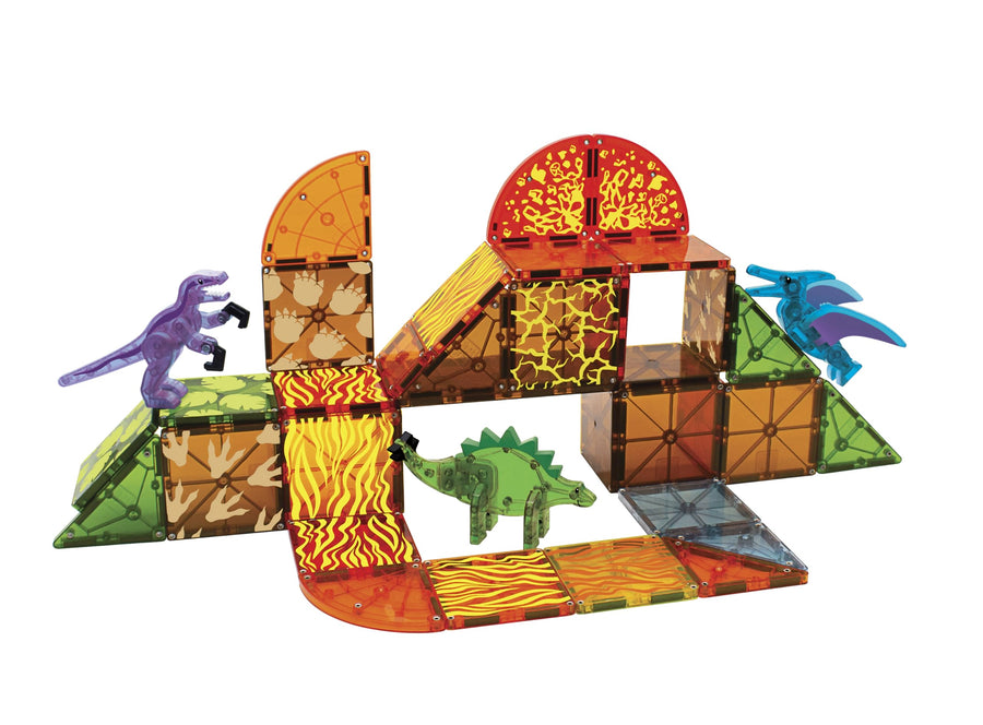 MAGNA-TILES Dino World 40-Piece Set