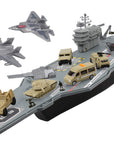 Daron Worldwide Trading Aircraft Carrier BP96243 Playset ,for 36 months to 180 months Gray