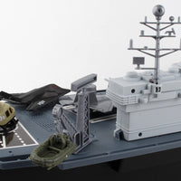 Daron Worldwide Trading Aircraft Carrier BP96243 Playset ,for 36 months to 180 months Gray