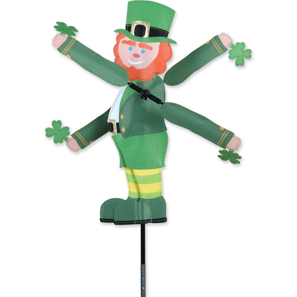 18" Whirligig Spinner - Leprechaun