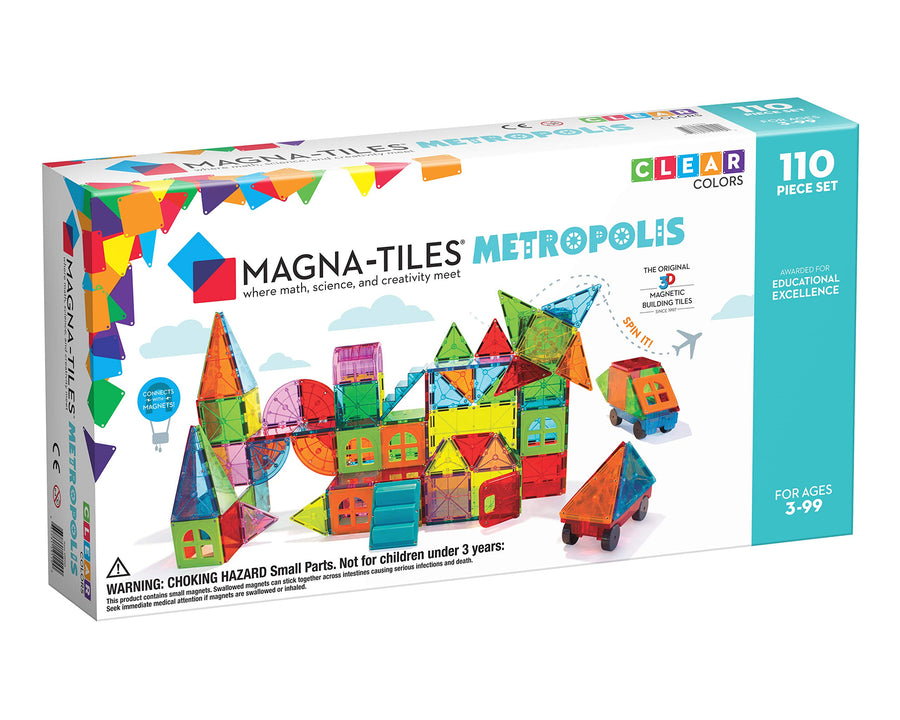 Magna Tiles Metropolis 110Piece Set