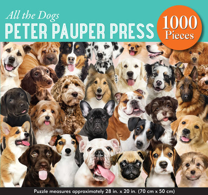 All The Dogs - 1000 Piece Puzzle