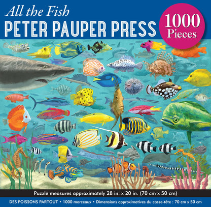 All The Fish - 1000 Piece Puzzle