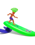 Surfer Dudes Mini-Surfer and Surfboard Toy - Donegan Doolin - Green