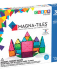 Magna-Tiles 32-Piece Clear Colors Set