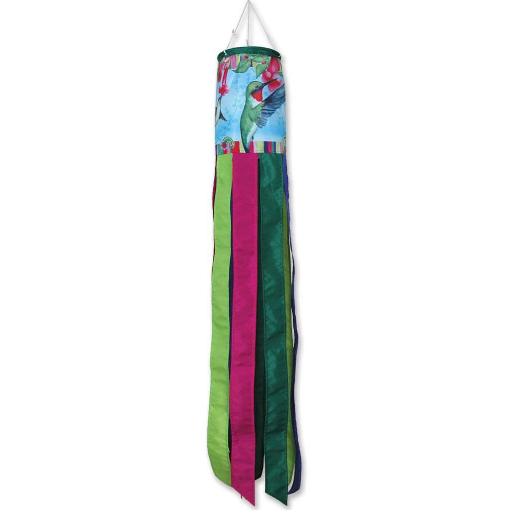 40" Windsock - Paisley Hummingbird