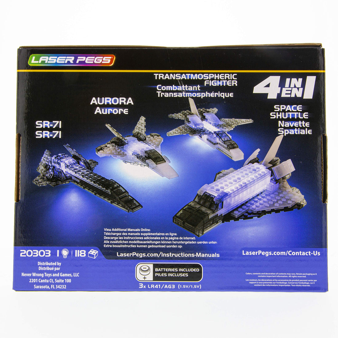 Laser Pegs 4 IN 1 MEGA AIRCRAFT