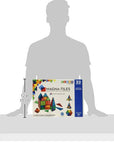 Magna-Tiles 32-Piece Clear Colors Set