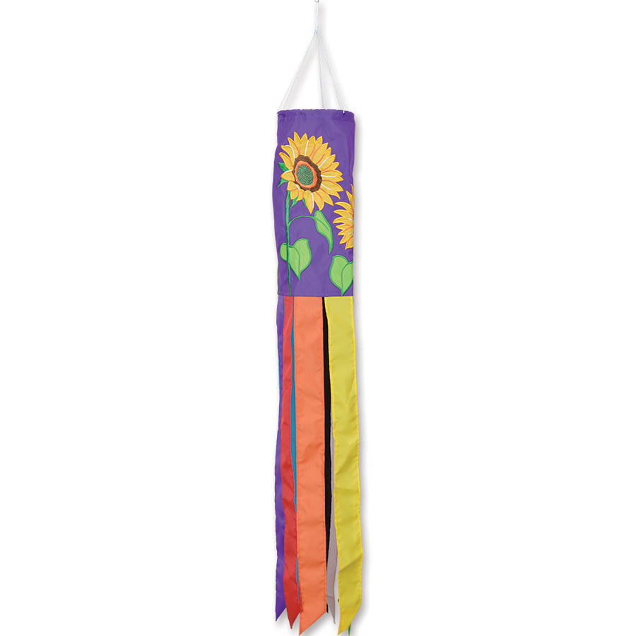 40" Embroidered Windsock - Sunflowers