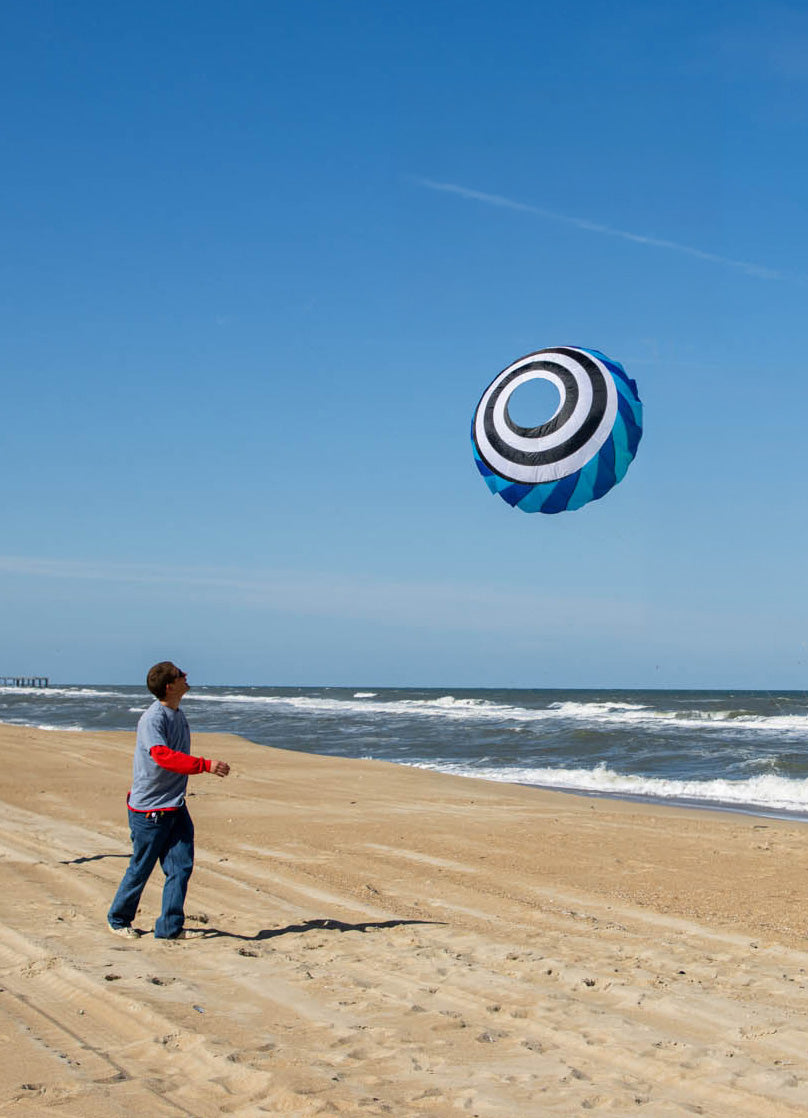 4ft Vertex Bol by Spiderkites - Blue