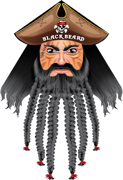 81" Blackbeard Supersized Kite