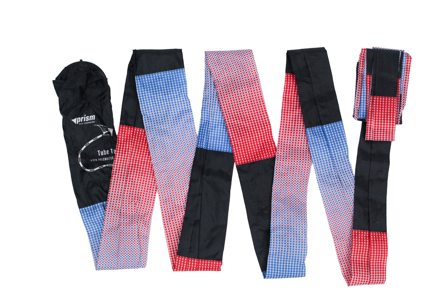 KHK Exclusive Prism 20' Tube Tail - Red White & Blue Gradient