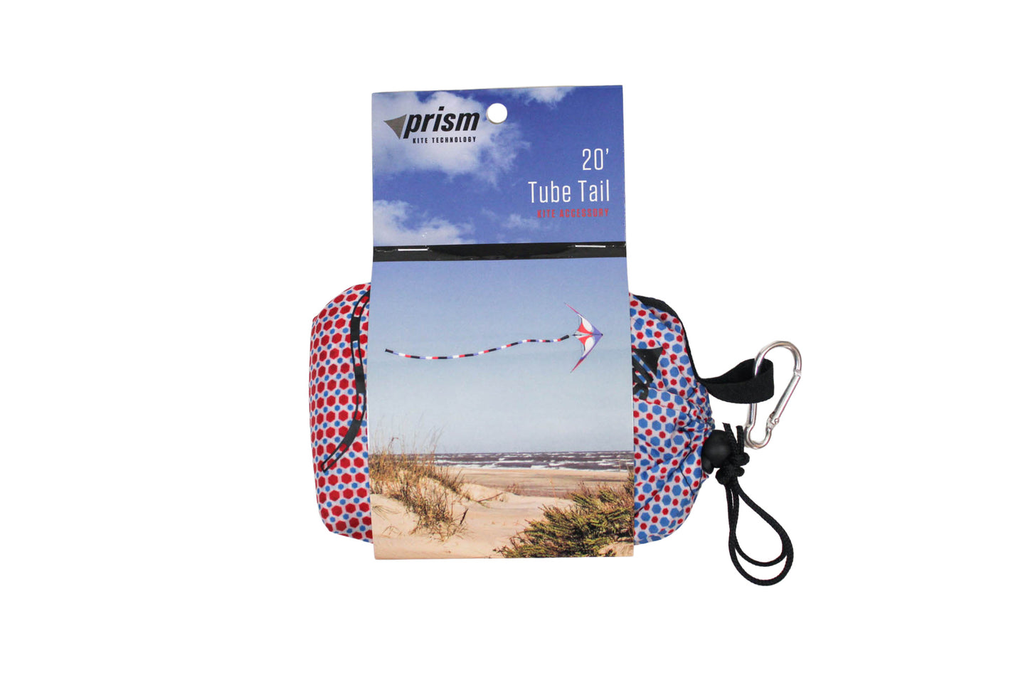 KHK Exclusive Prism 20' Tube Tail - Red White & Blue Gradient