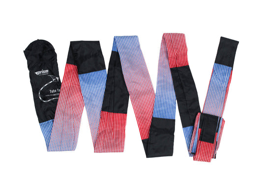 KHK Exclusive Prism 75' Tube Tail - Red White & Blue Gradient