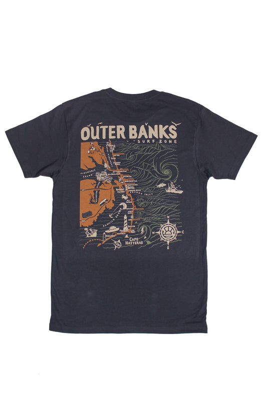 Distant Local Outer Banks KHSC Tee - Harbour Blue