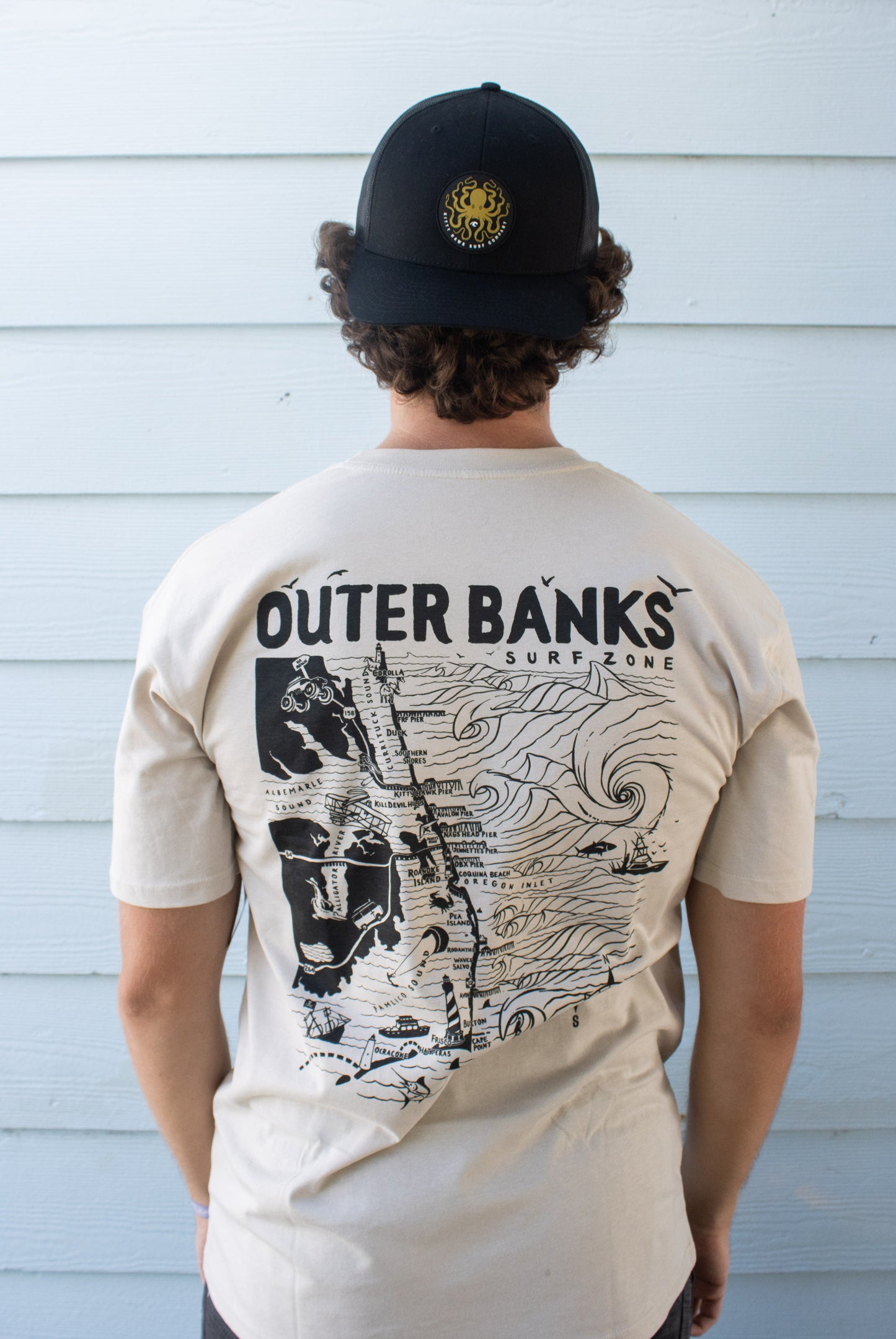 Distant Local Outer Banks KHSC Tee - Bone