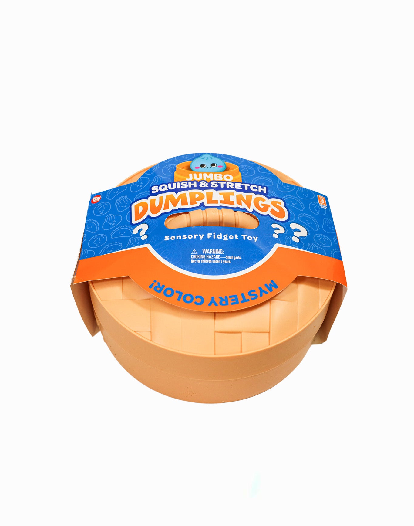 Jumbo 11.75" Squish & Stretch Dumpling (Random Color)
