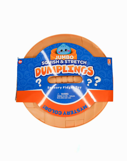 Jumbo 11.75" Squish & Stretch Dumpling (Random Color)