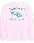 Pimp Shrimp - Pink Jady Original Logo Long Sleeve Tee