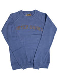 Outer Banks Applique Arch Crewneck - Washed Denim