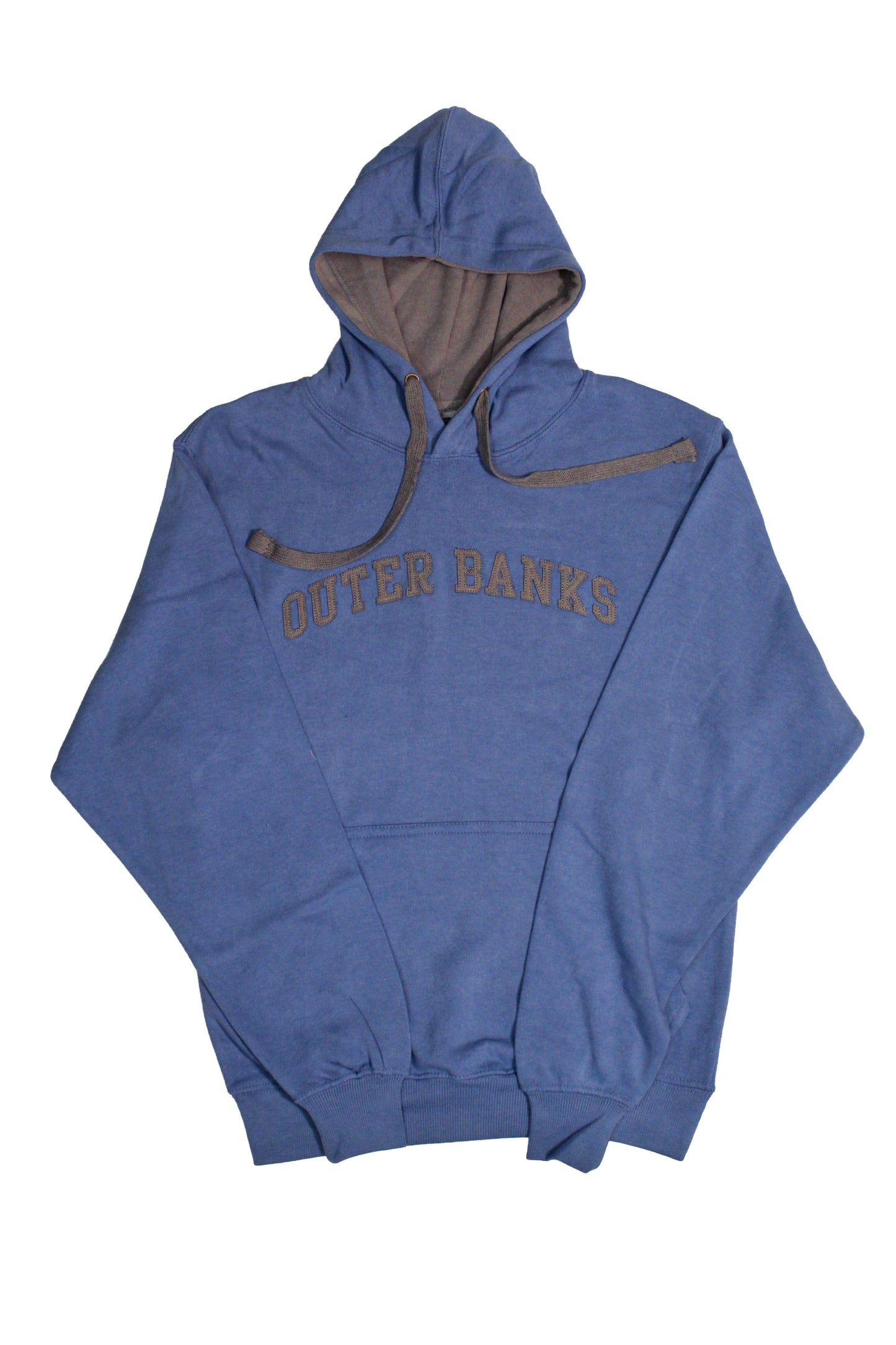Outer Banks Applique Arch Hoodie - Washed Denim