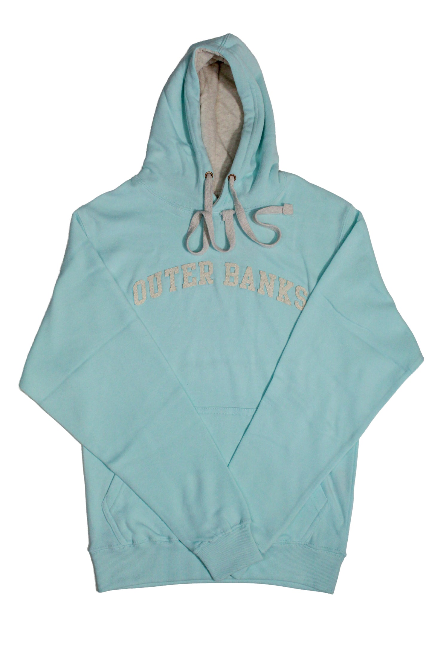 Outer Banks Applique Arch Hoodie - Teal