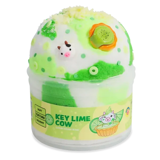 PeachyBbies - Key Lime Cow Slime