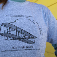 Wright Brothers Wright Glider Tee - Grey