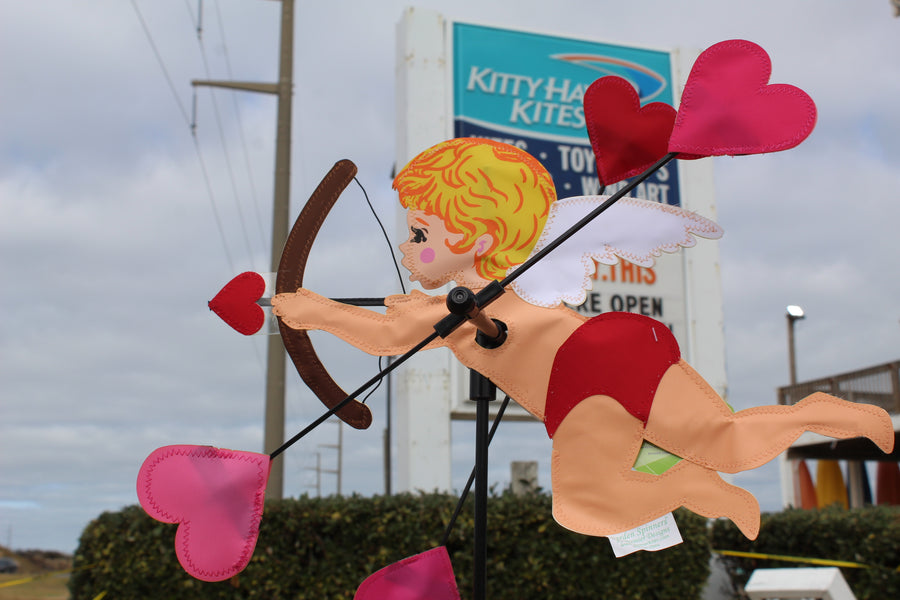 18 In. Cupid Whirligig - Valentine's Day