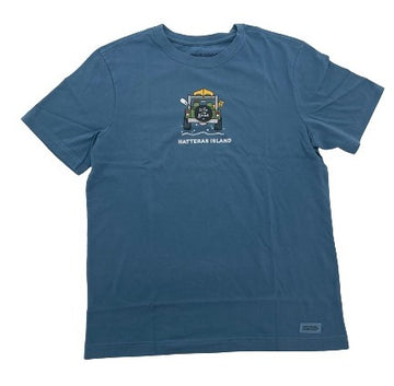 Life is Good - Outer Banks Hatteras Island Rocket SUV Men's T-Shirt