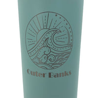 Outer Banks Dew Compass Rose Hydroflask