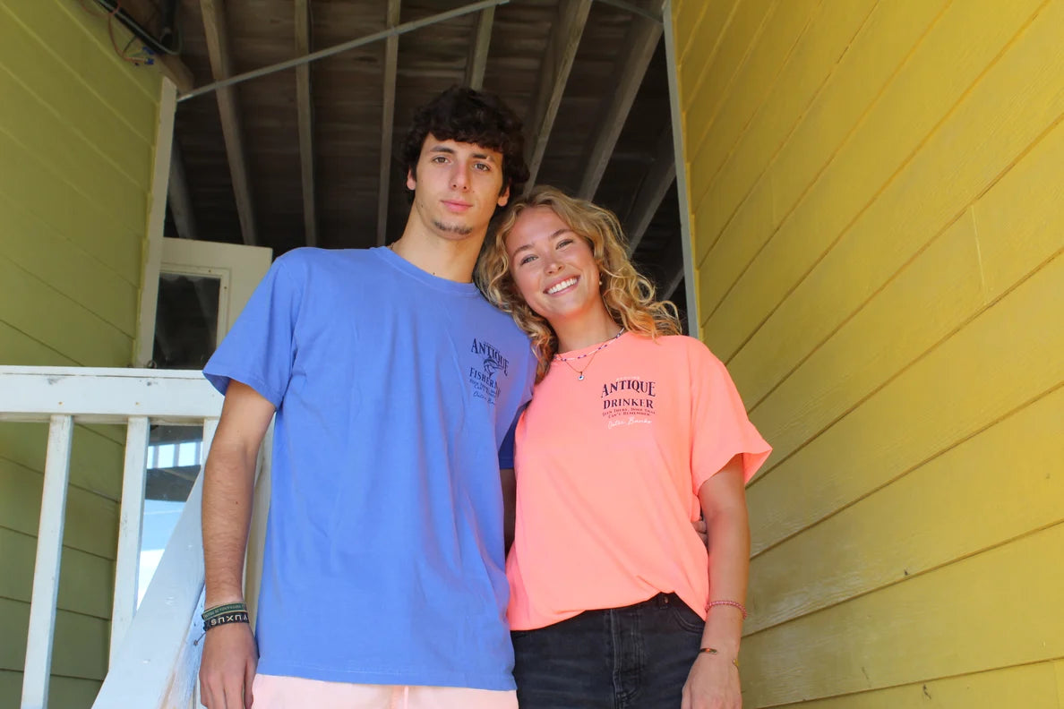 OBX SHORT SLEEVE ANTIQUE MARGARITA DRINKER SHIRT