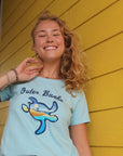 Life is Good - Outer Banks Blue Turtlescape T-Shirt