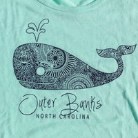 Outer Banks Whale Short Sleeve Tee