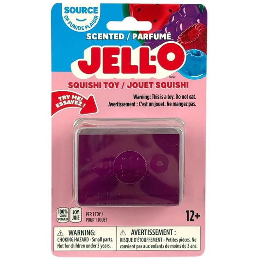 Jell-O Scented Squishy Toy - Assorted Colors - Pack of 1