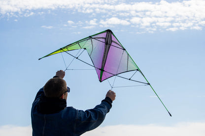 Jazz 2.0 Dual Line Stunt Kite - Electric