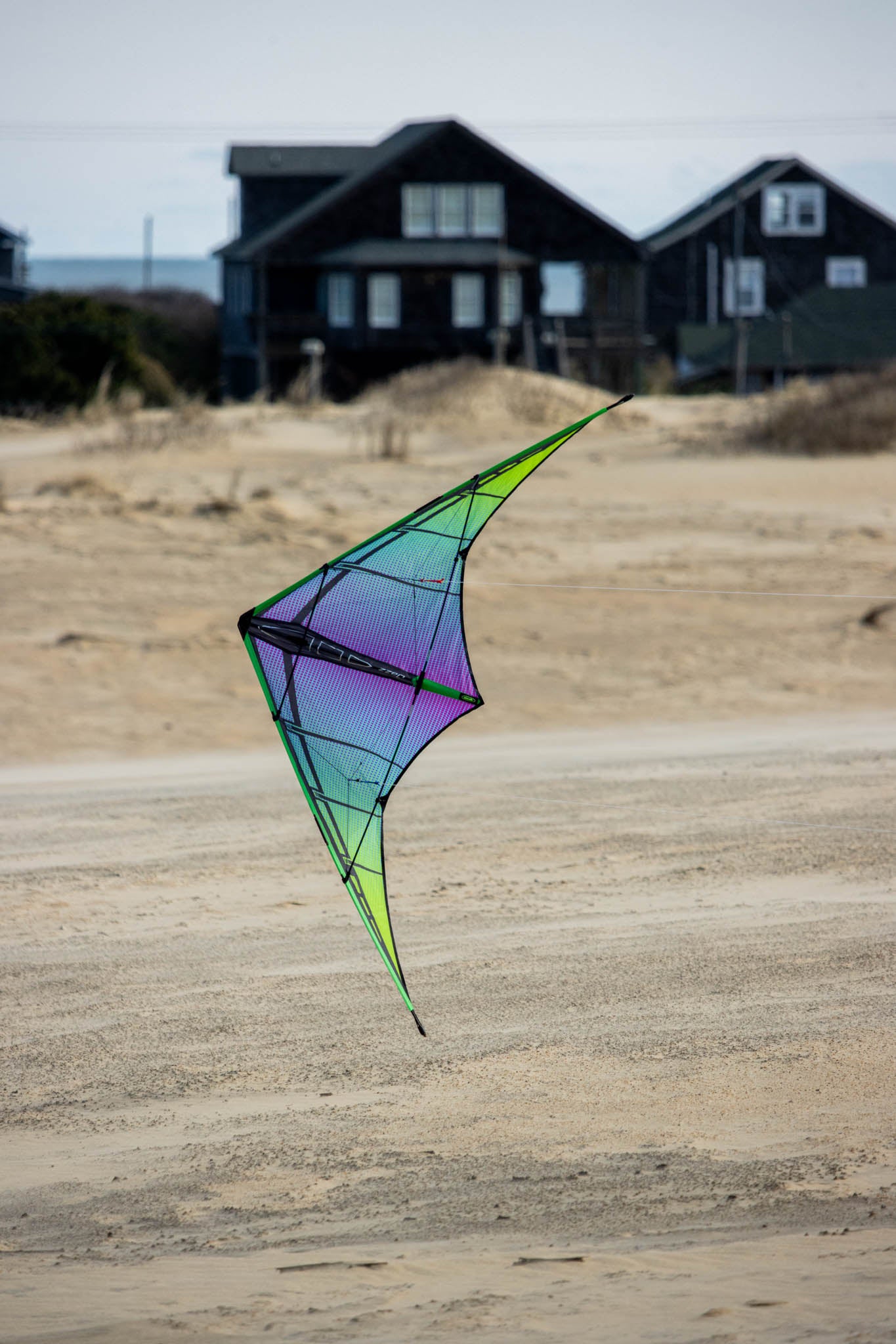 Jazz 2.0 Dual Line Stunt Kite - Electric