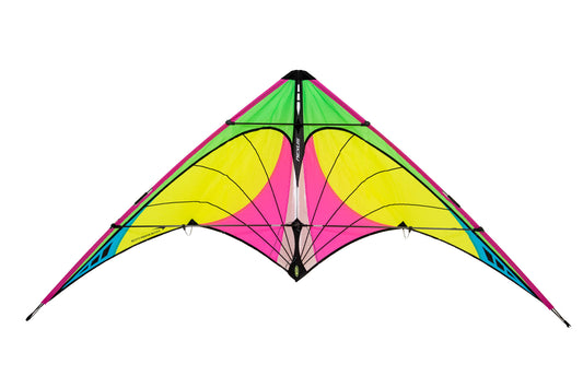 KHK Exclusive Prism Nexus 2.0 Dual Line Stunt Kite - LK Neon