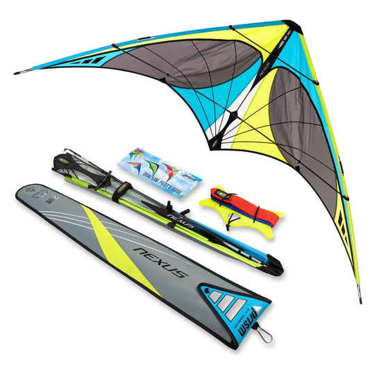 Prism Nexus 2.0 Dual Line Stunt Kite - Flux