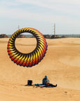 6.5ft Spinning Bol by Spiderkites - Red