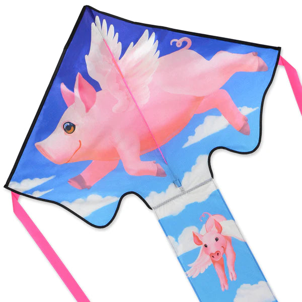 46" Large Easy Flyer Kite - When Pigs Fly