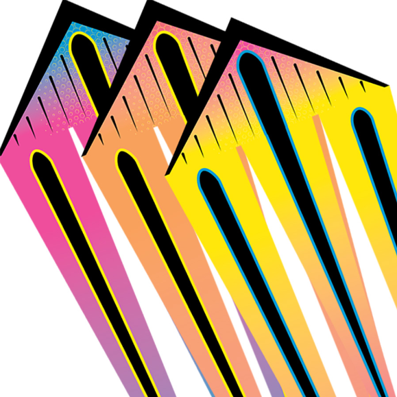 46" Flo-Train Delta Kite - Shock Train 3-Pack