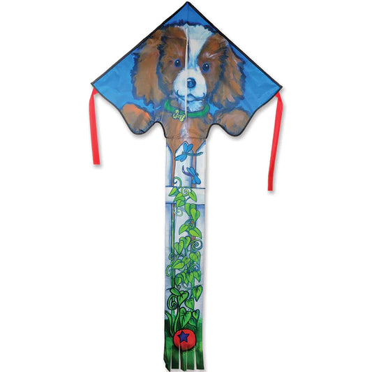 46" Large Easy Flyer Kite - Puppy on a Fence