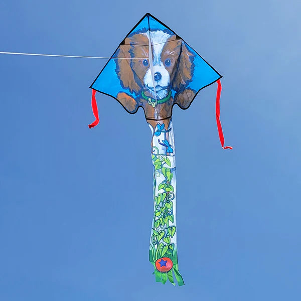 46" Large Easy Flyer Kite - Puppy on a Fence