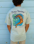 KHSC x Pimp Shrimp - Carolina Coast Pocket T-Shirt - Morning Mist