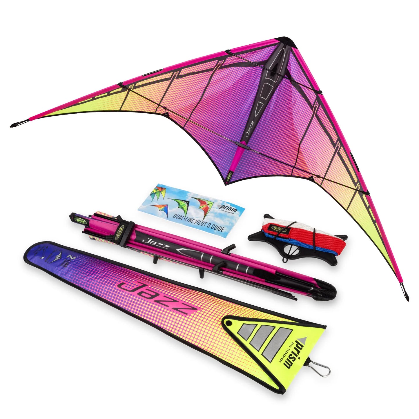 Jazz 2.0 Dual Line Stunt Kite - Plasma
