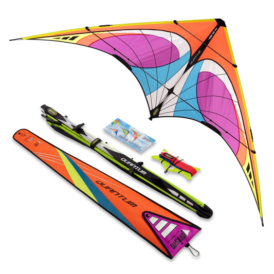 Prism Quantum 2.0 Stunt Kite - Lava