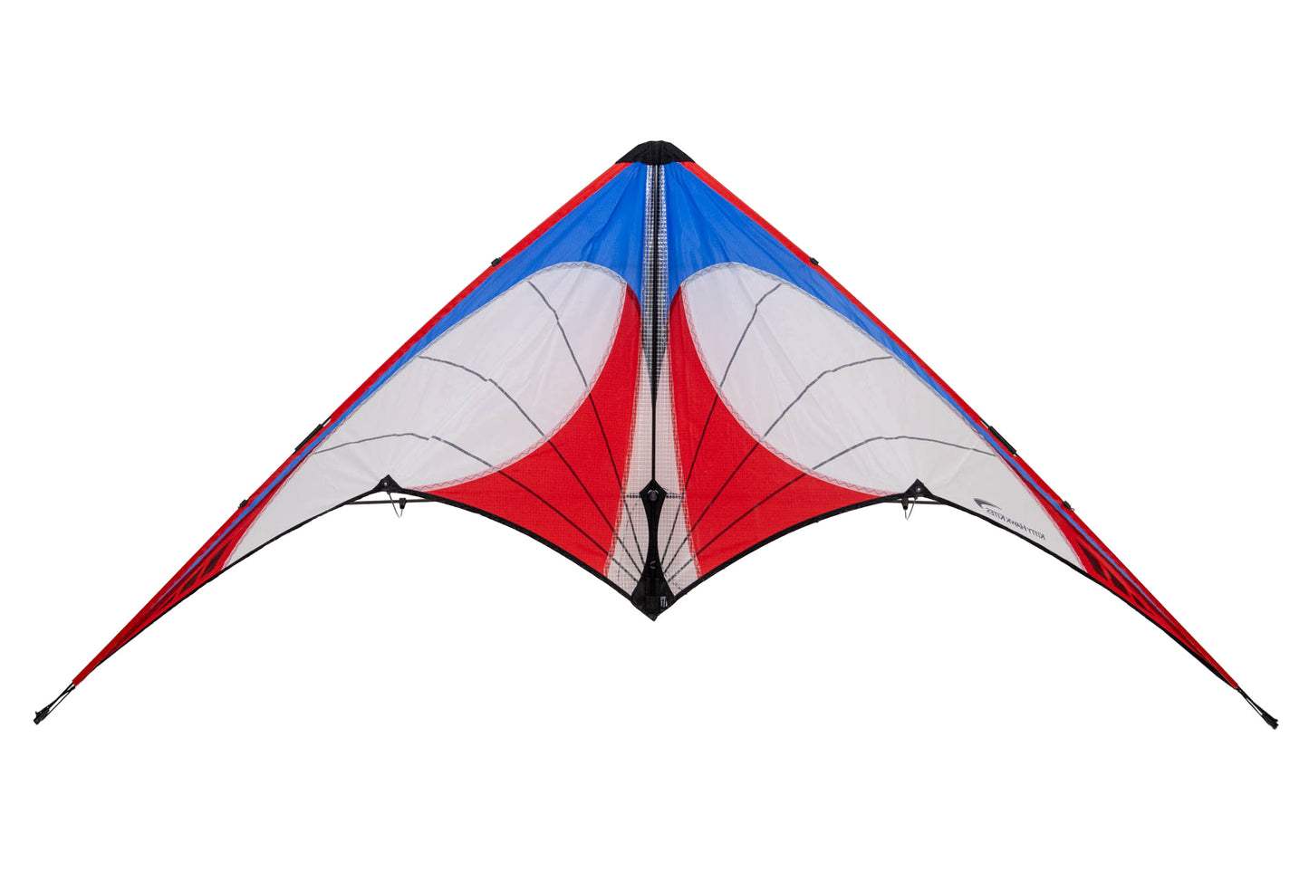 KHK Exclusive Prism Nexus 2.0 Dual Line Stunt Kite - Red White & Blue
