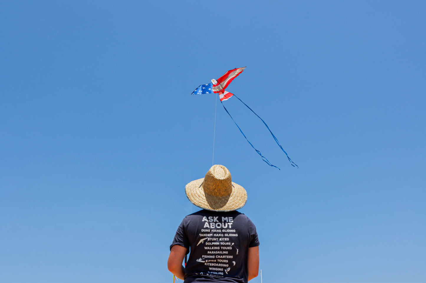 70" SuperSize Kite - Patriotic Eagle